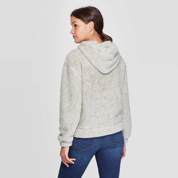🍉 3/ $30 Women’s Sherpa Hoodie XS - Picture 2 of 3